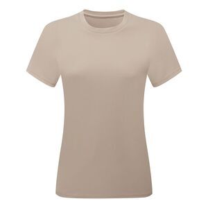 TriDri Womens/Ladies Ion-Charge T-Shirt / Stone